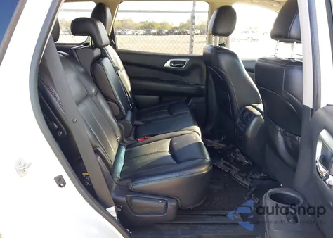 2017 Nissan Pathfinder Platinum из США, поврежденный, VIN 5N1DR2MN7HC908878